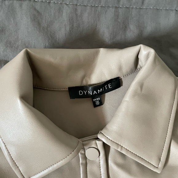 faux leather jacket - Picture 3 of 4